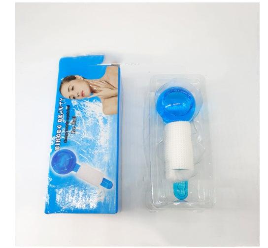 Ice Hockey Beauty Ball Crystal Face Massage Glass